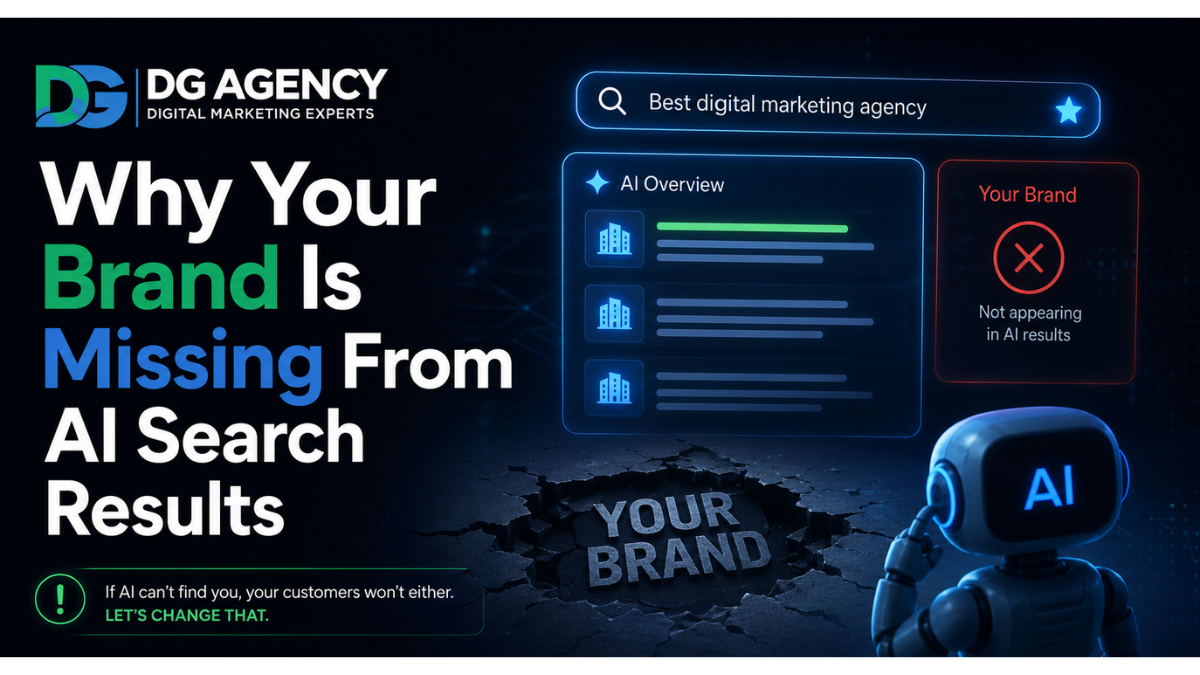 Why Your Brand Is Missing From AI Search Results – AI Search Optimization Guide for Better Brand Visibility in ChatGPT, Gemini, Claude, and Google AI Overviews